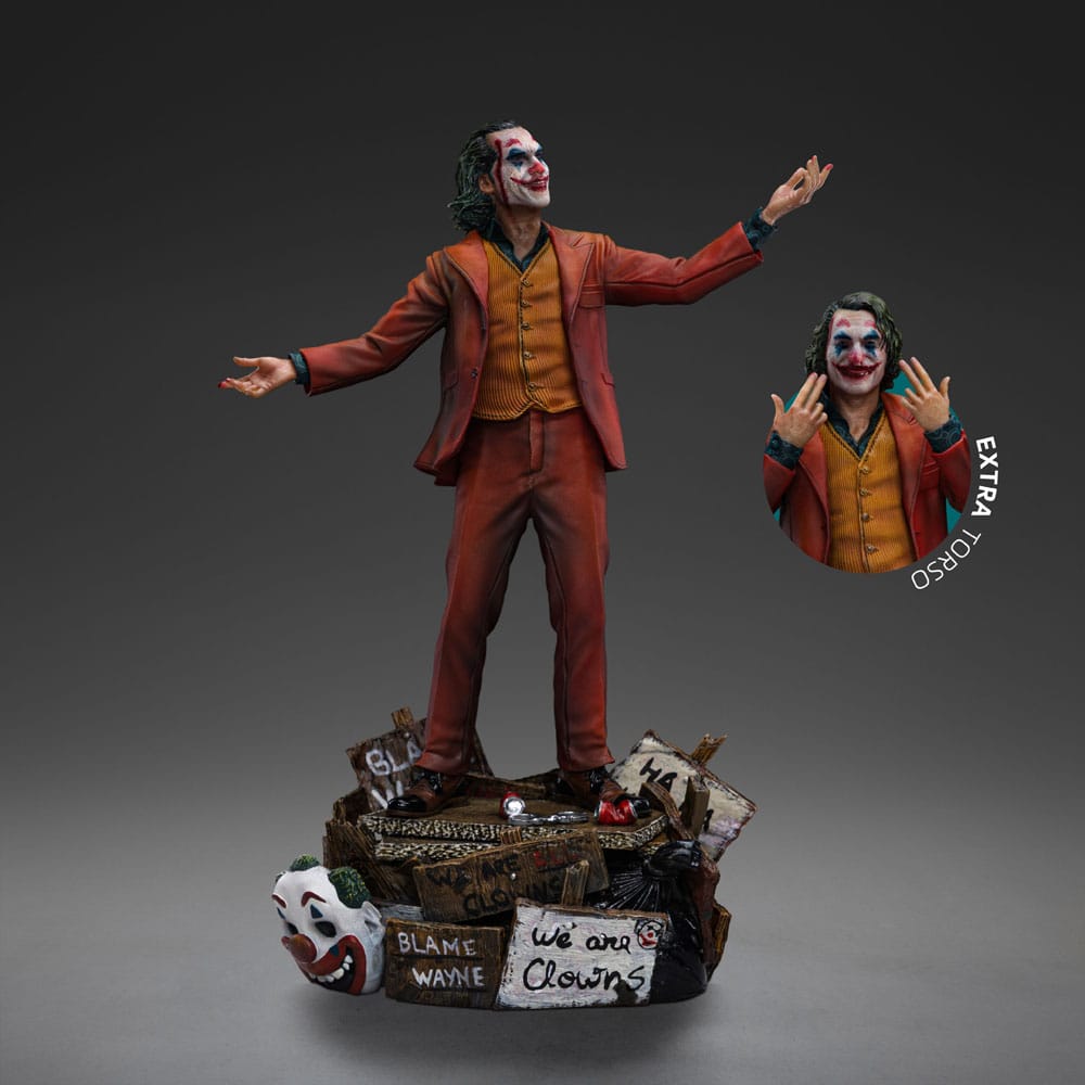 DC Comics Art Scale Deluxe Statua 1/10 Joker (Arthur Fleck) 19 cm - Iron Studios