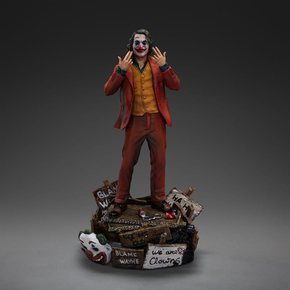 DC Comics Art Scale Deluxe Statua 1/10 Joker (Arthur Fleck) 19 cm - Iron Studios