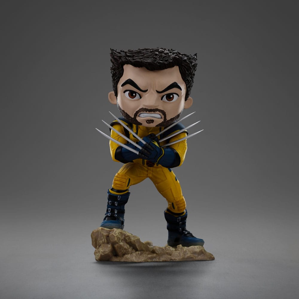 Deadpool & Wolverine Mini Co. Figura in PVC Wolverine senza maschera 14 cm - Iron Studios