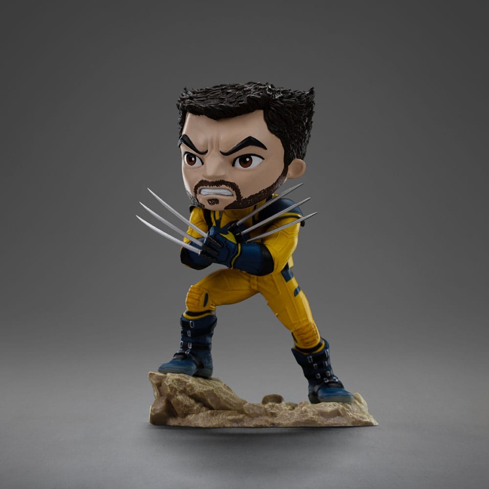 Deadpool & Wolverine Mini Co. Figura in PVC Wolverine senza maschera 14 cm - Iron Studios