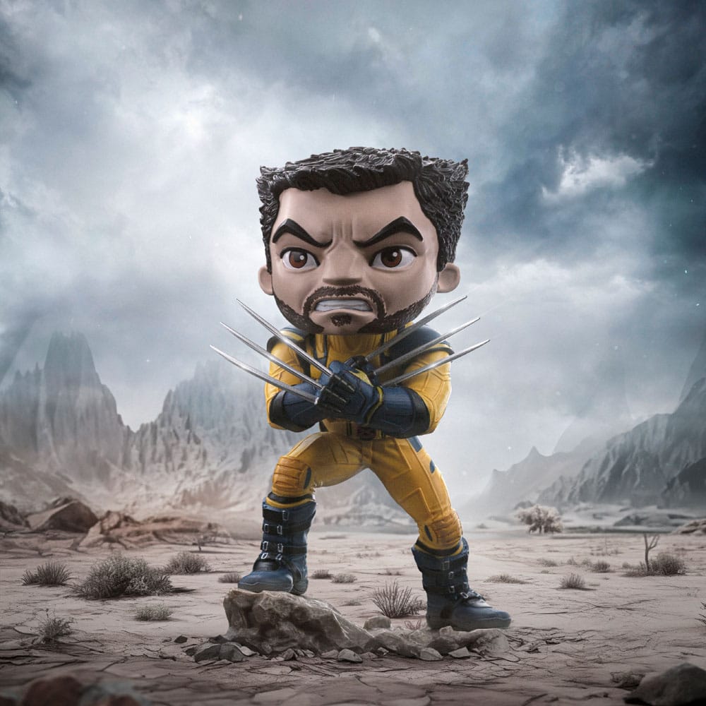 Deadpool & Wolverine Mini Co. Figura in PVC Wolverine senza maschera 14 cm - Iron Studios