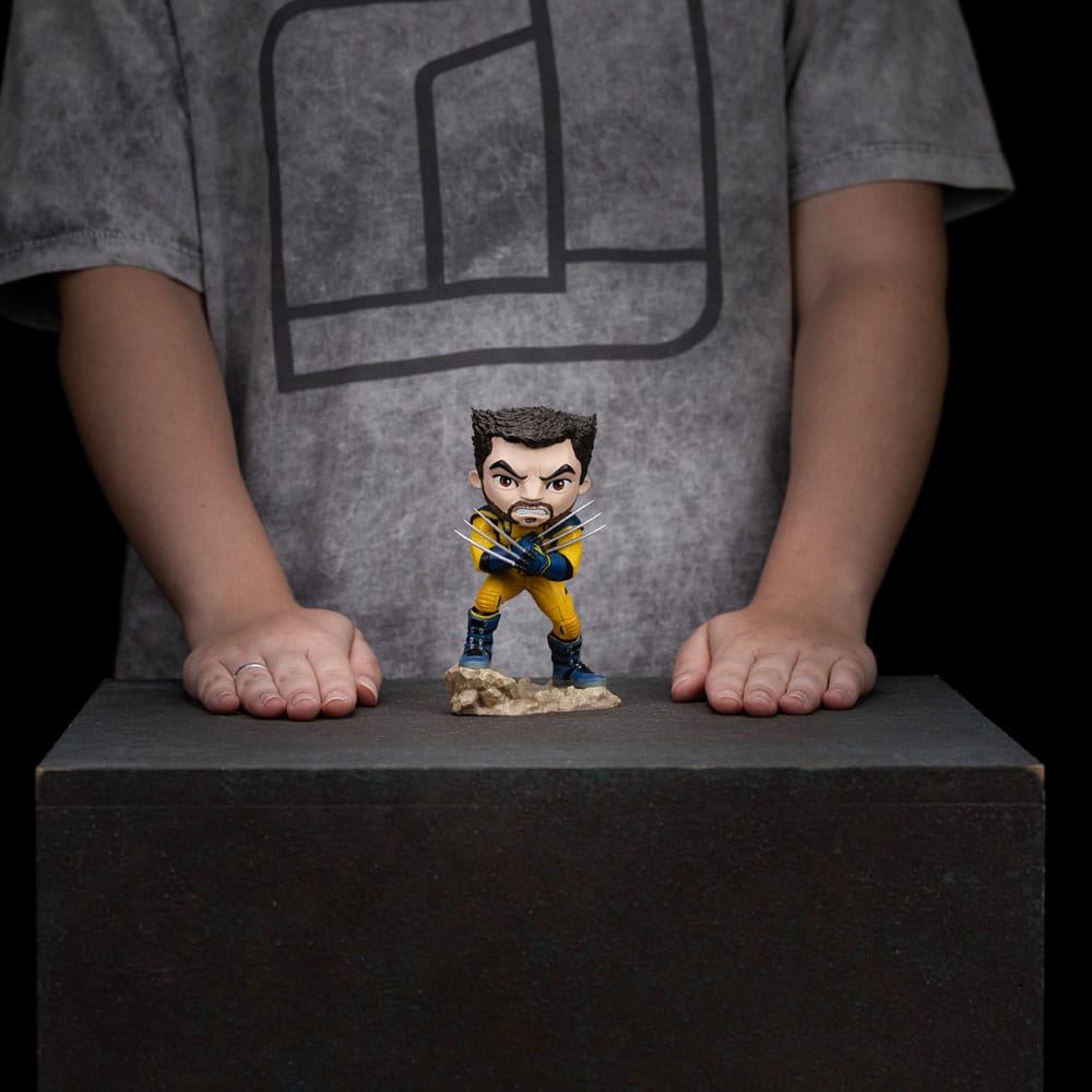 Deadpool & Wolverine Mini Co. Figura in PVC Wolverine senza maschera 14 cm - Iron Studios