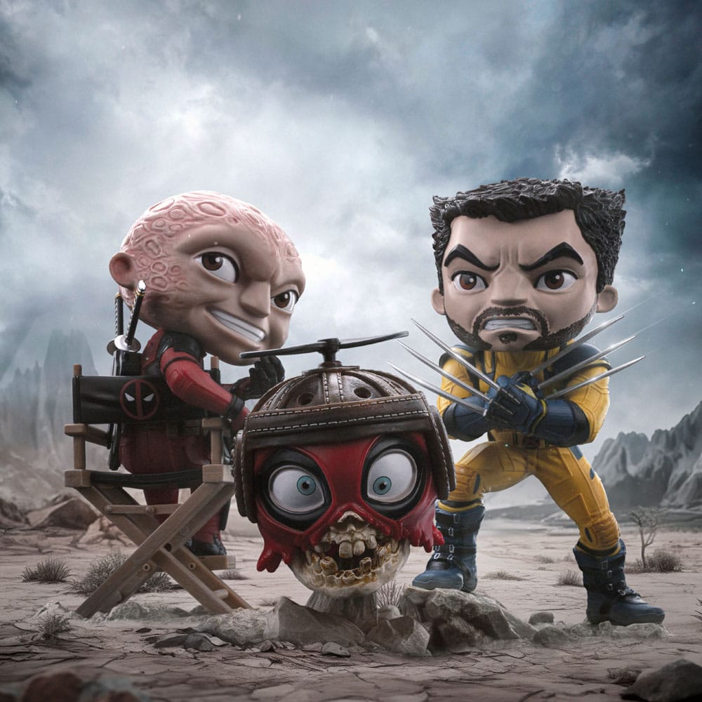 Deadpool & Wolverine Mini Co. Figura in PVC Wolverine senza maschera 14 cm - Iron Studios