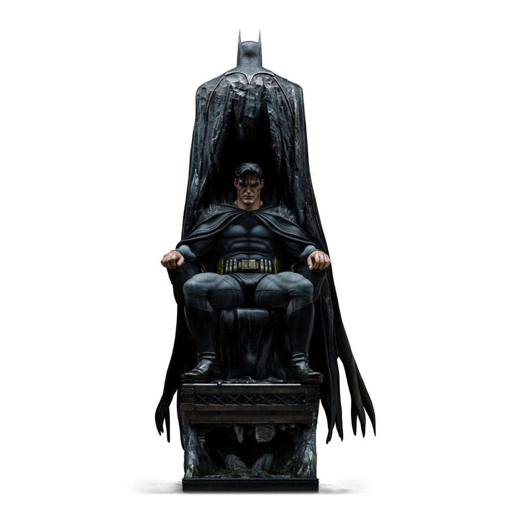 Batman e Bruce Wayne Statua 1/4 DC Comics Iron Studios 79 cm