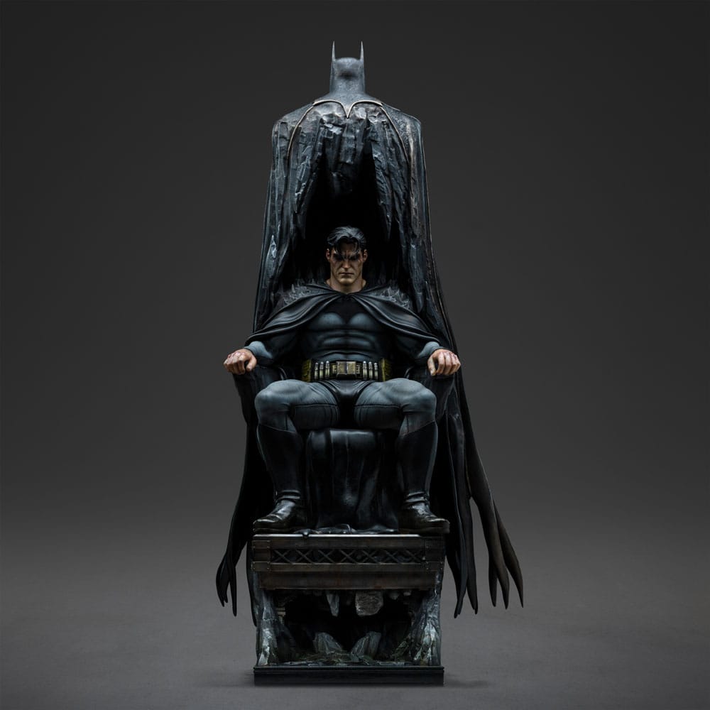 Batman e Bruce Wayne Statua 1/4 DC Comics Iron Studios 79 cm
