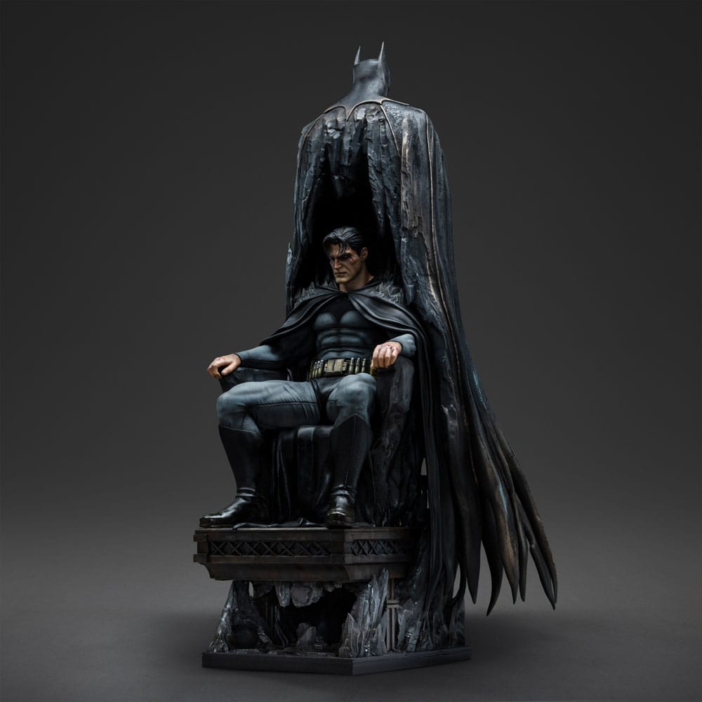 Batman e Bruce Wayne Statua 1/4 DC Comics Iron Studios 79 cm