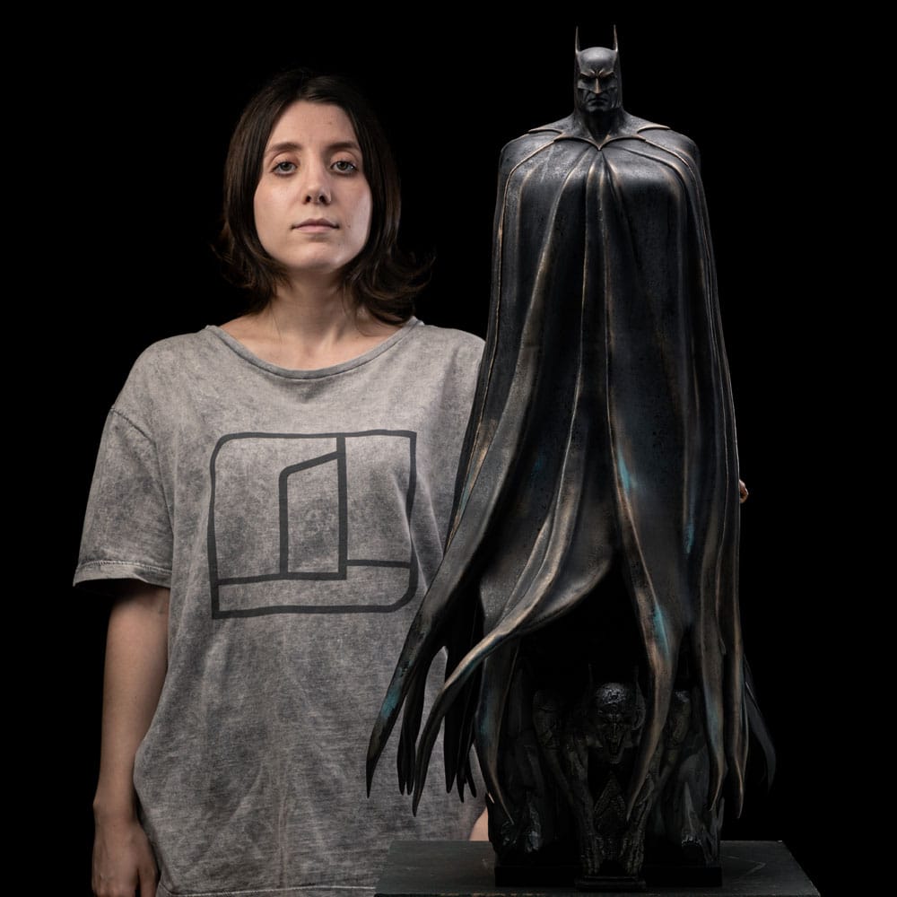 Batman e Bruce Wayne Statua 1/4 DC Comics Iron Studios 79 cm