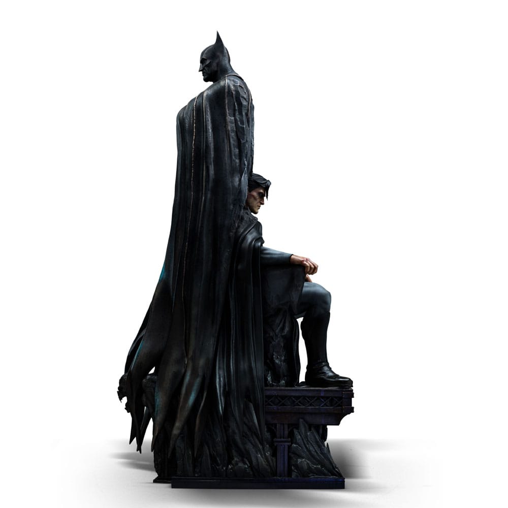 Batman e Bruce Wayne Statua 1/4 DC Comics Iron Studios 79 cm