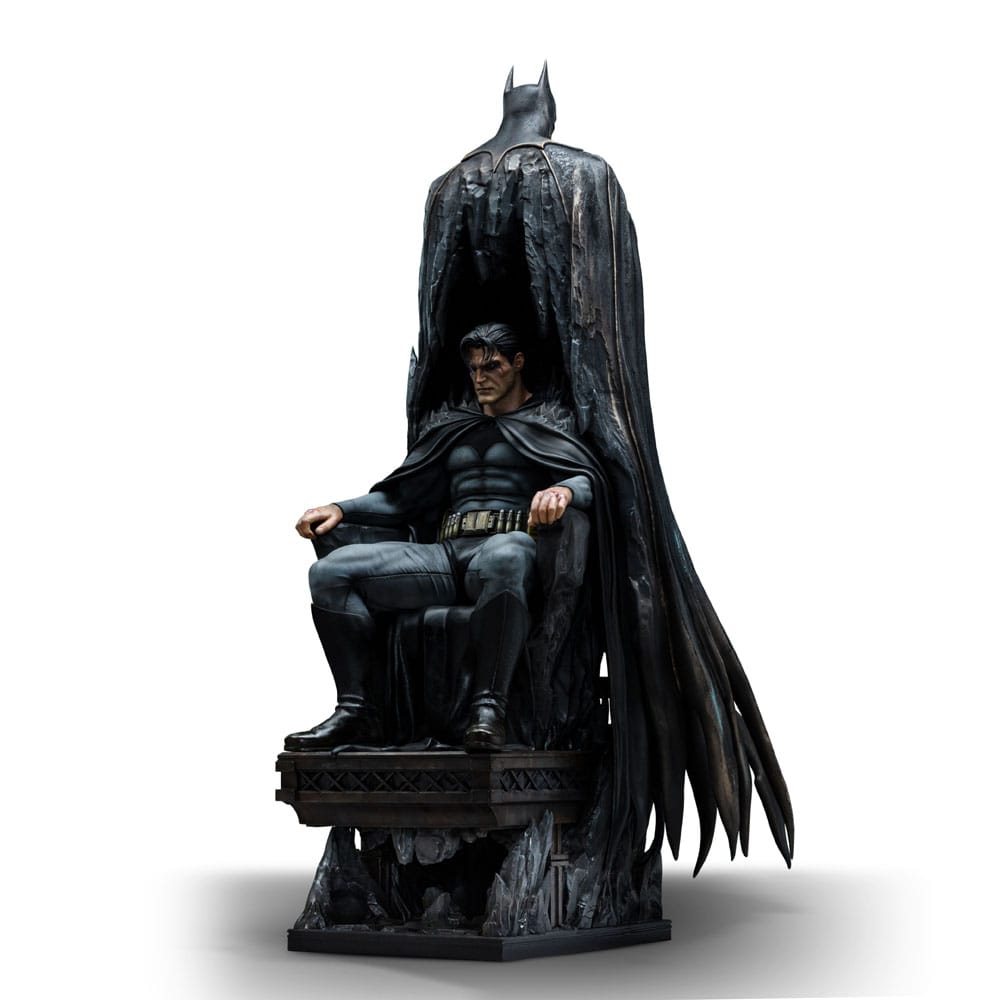 Batman e Bruce Wayne Statua 1/4 DC Comics Iron Studios 79 cm