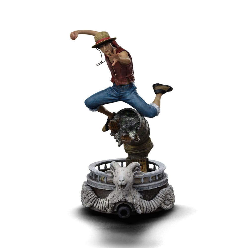 Statua One Piece Luffy Art Scale 1/10 Iron Studios 23 cm