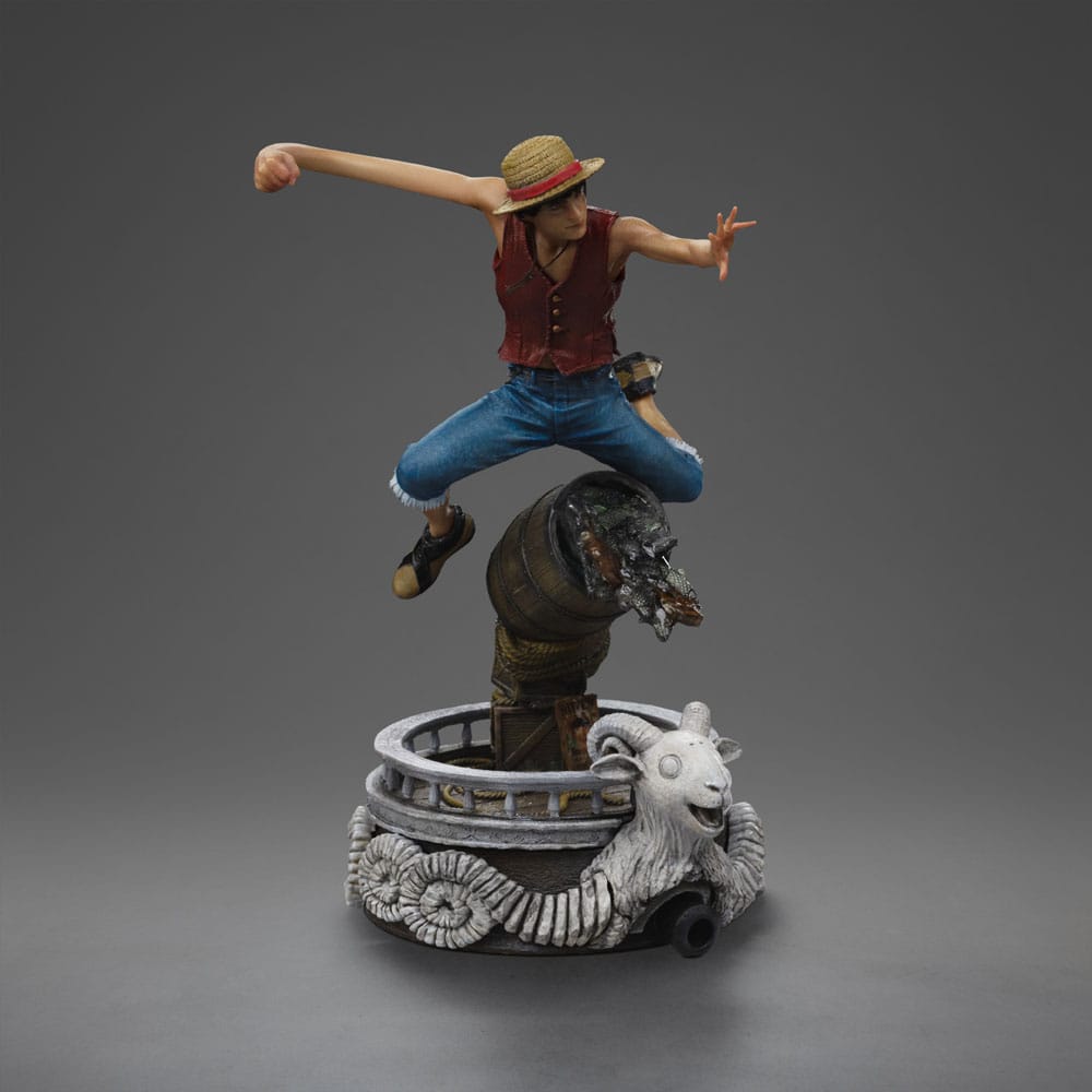 Statua One Piece Luffy Art Scale 1/10 Iron Studios 23 cm