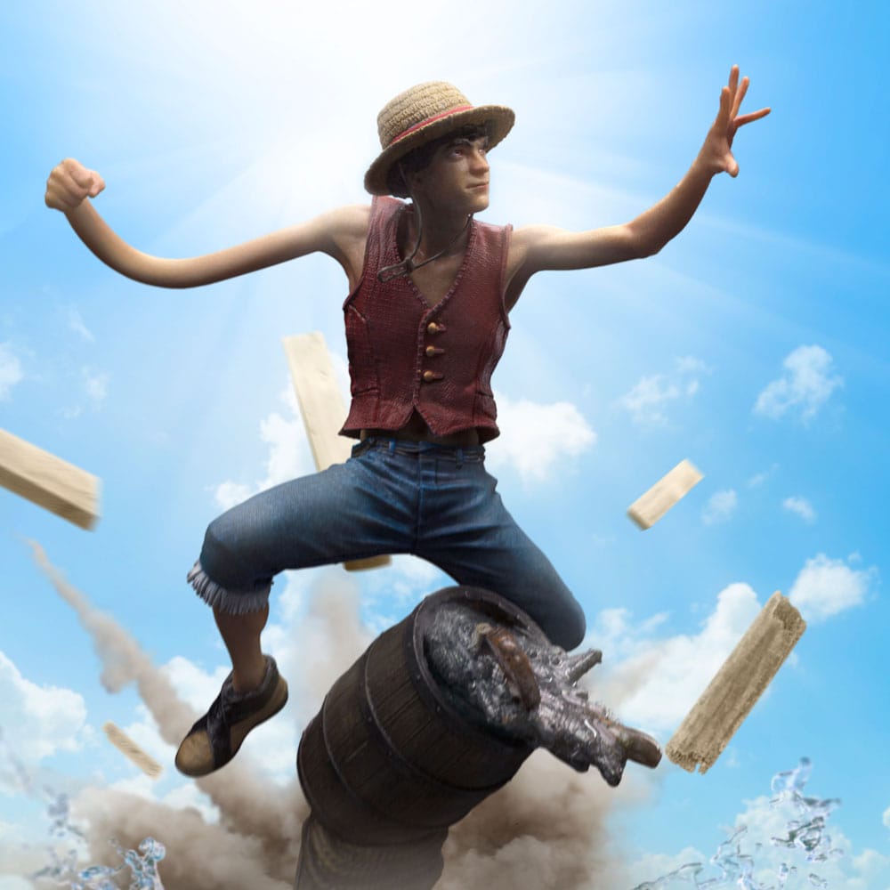 Statua One Piece Luffy Art Scale 1/10 Iron Studios 23 cm