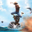 Statua One Piece Luffy Art Scale 1/10 Iron Studios 23 cm