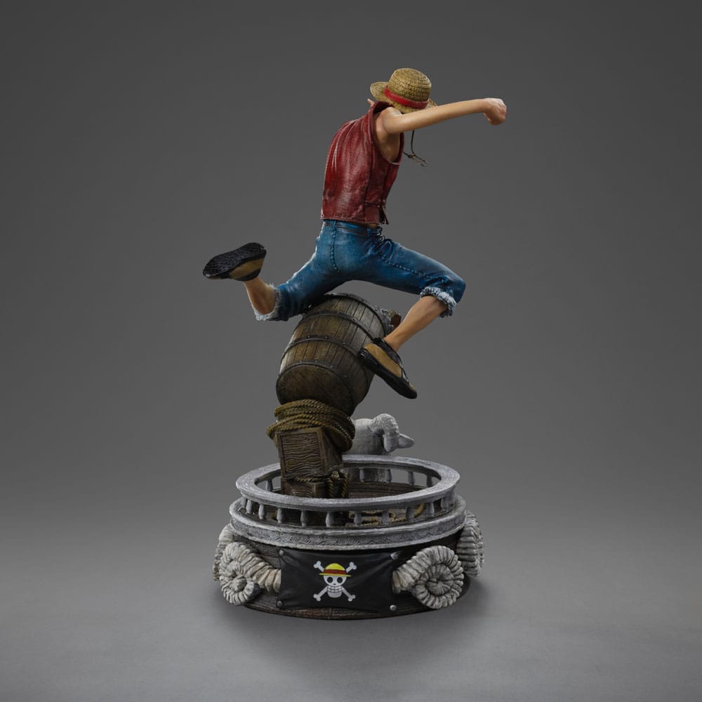Statua One Piece Luffy Art Scale 1/10 Iron Studios 23 cm