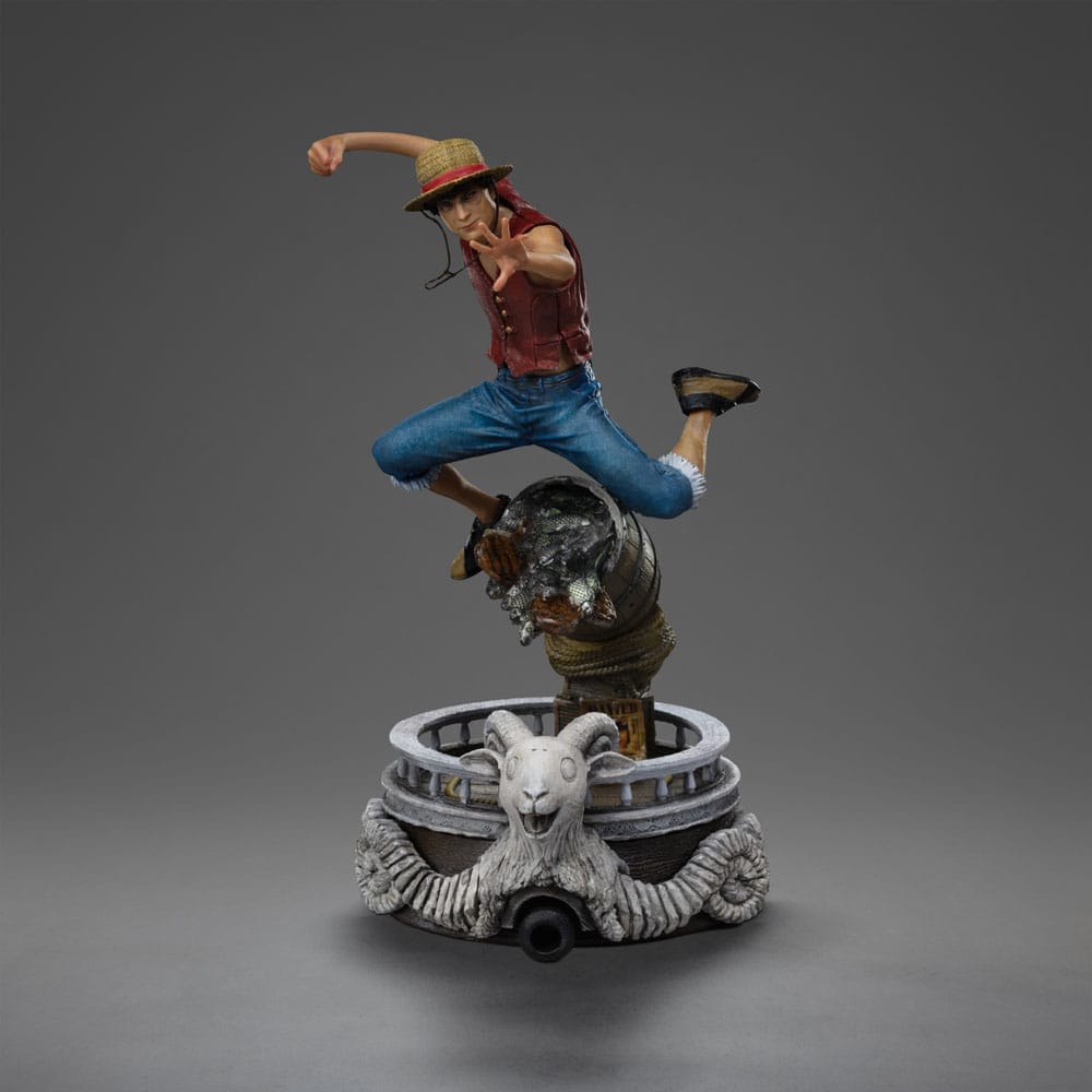 Statua One Piece Luffy Art Scale 1/10 Iron Studios 23 cm