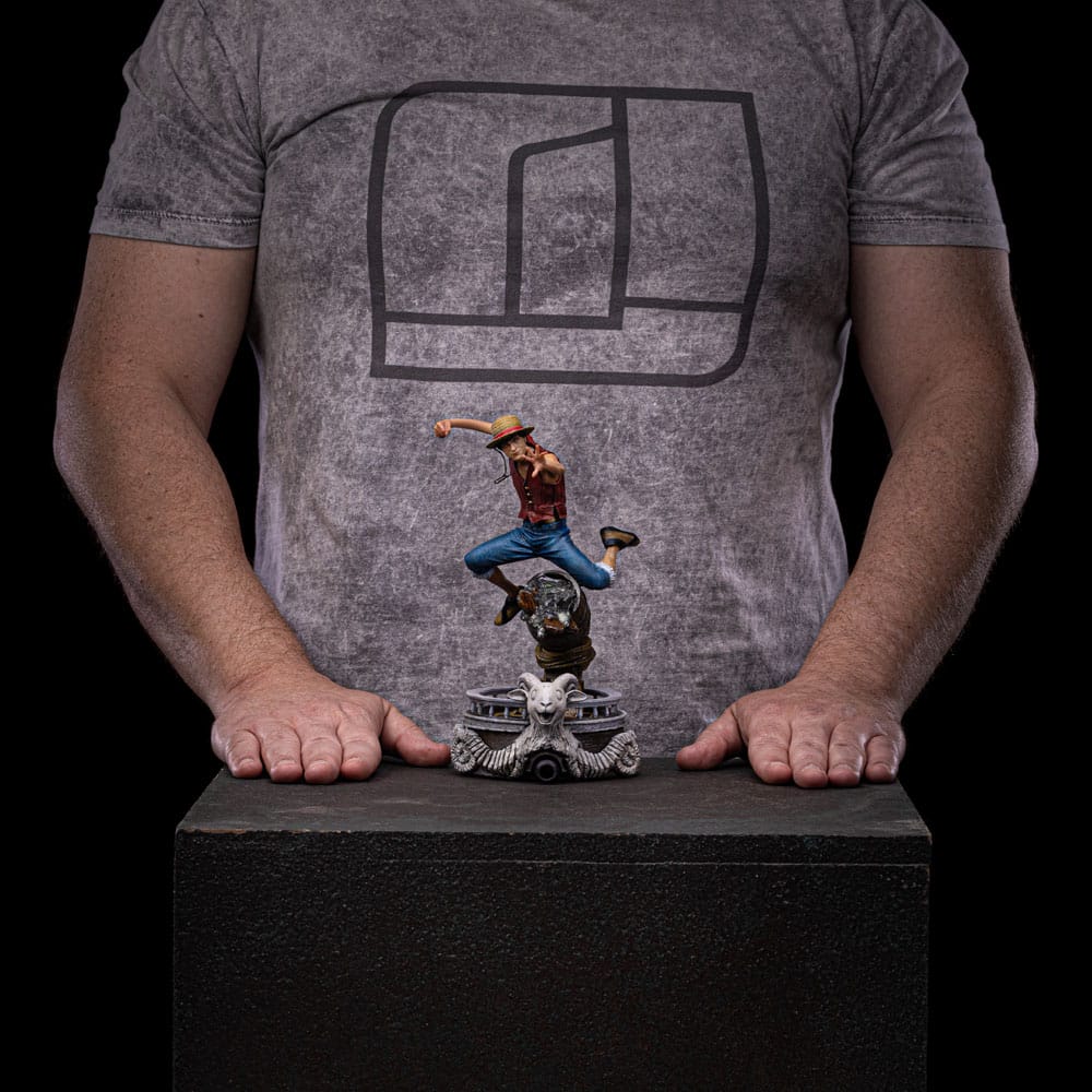 Statua One Piece Luffy Art Scale 1/10 Iron Studios 23 cm