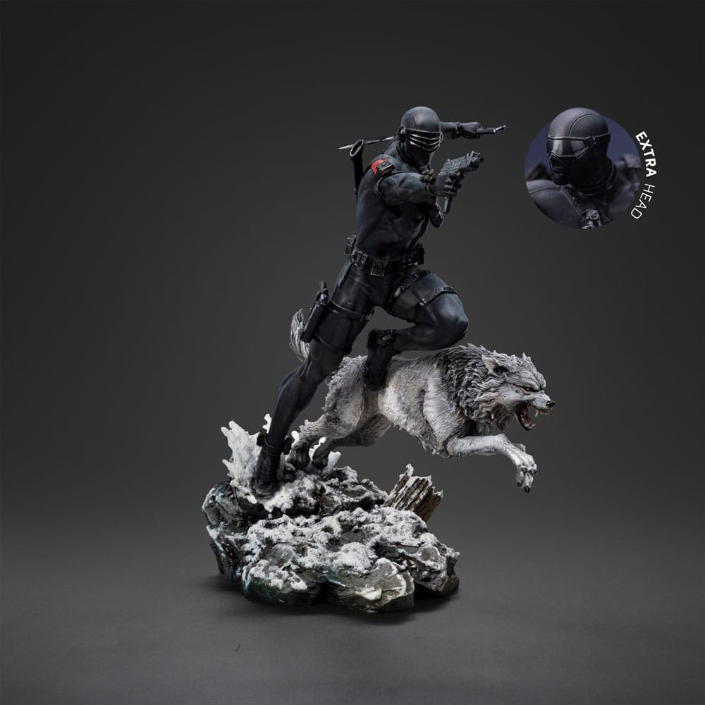 GI Joe Art Scale Statua 1/10 Snake Eyes 23 cm - Iron Studios