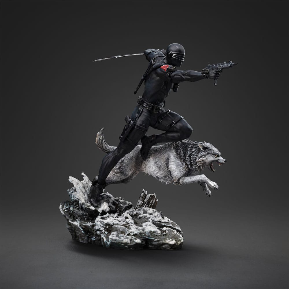 GI Joe Art Scale Statua 1/10 Snake Eyes 23 cm - Iron Studios