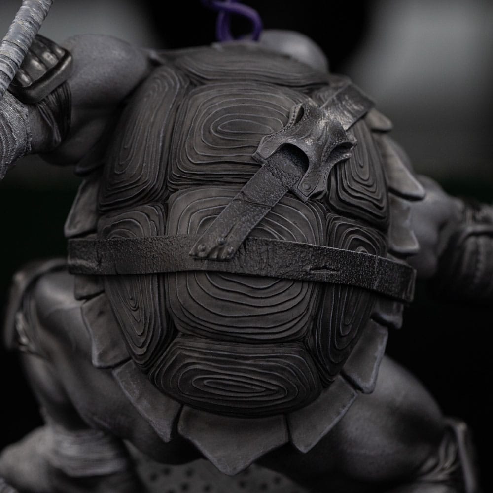 Statua Art Scale 1/10 Donatello Variante Bianco e Nero - Teenage Mutant Ninja Turtles - Iron Studios