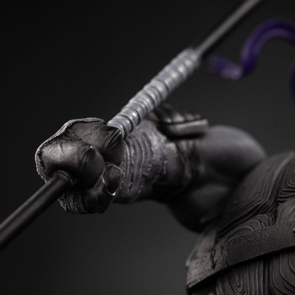 Statua Art Scale 1/10 Donatello Variante Bianco e Nero - Teenage Mutant Ninja Turtles - Iron Studios