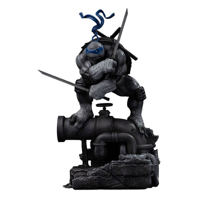 Statua Art Scale 1/10 Leonardo Variante Bianco e Nero 26 cm - Tartarughe Ninja Iron Studios