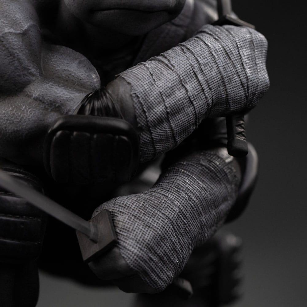 Statua Art Scale 1/10 Leonardo Variante Bianco e Nero 26 cm - Tartarughe Ninja Iron Studios