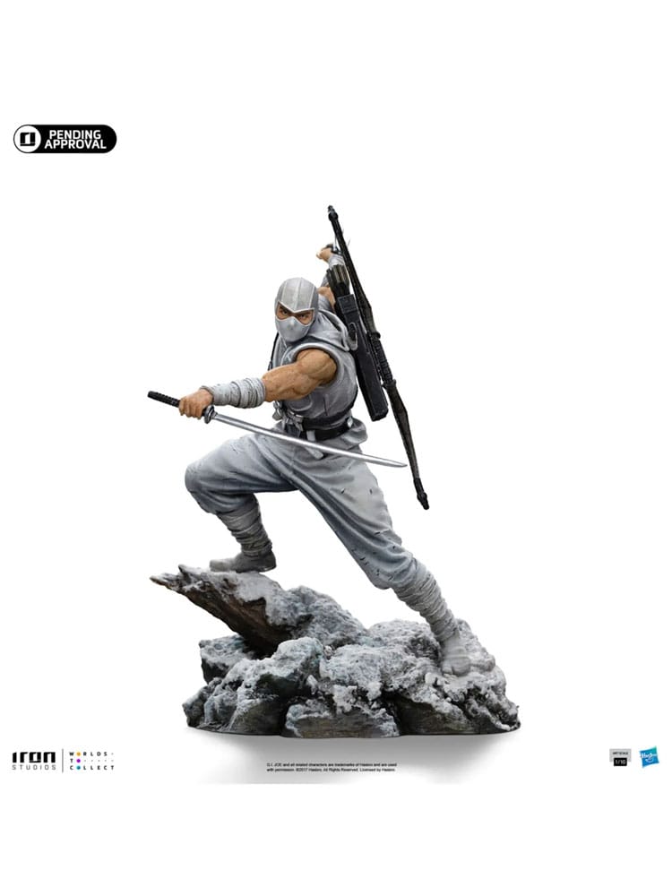 GI Joe Art Scale Statua 1/10 Storm Shadow 23 cm - Iron Studios