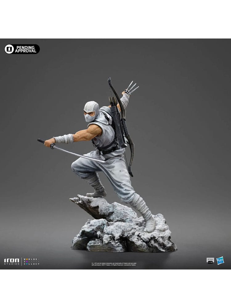 GI Joe Art Scale Statua 1/10 Storm Shadow 23 cm - Iron Studios