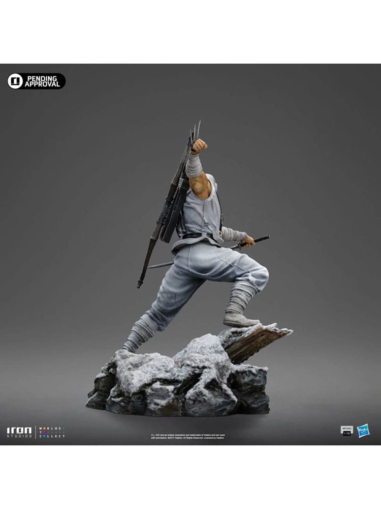 GI Joe Art Scale Statua 1/10 Storm Shadow 23 cm - Iron Studios