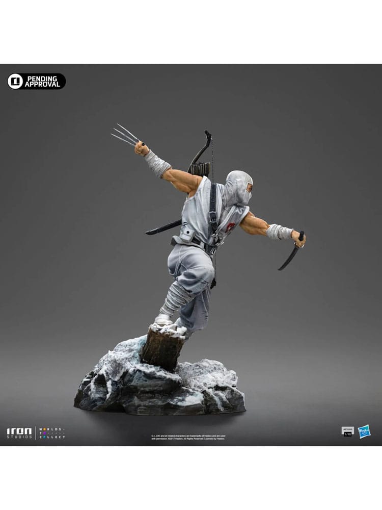 GI Joe Art Scale Statua 1/10 Storm Shadow 23 cm - Iron Studios