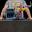 Marvel X-Men Danger Room Diorama B (Comic Version) Statua Demi Art Scale 1/20 Iron Studios 43 cm