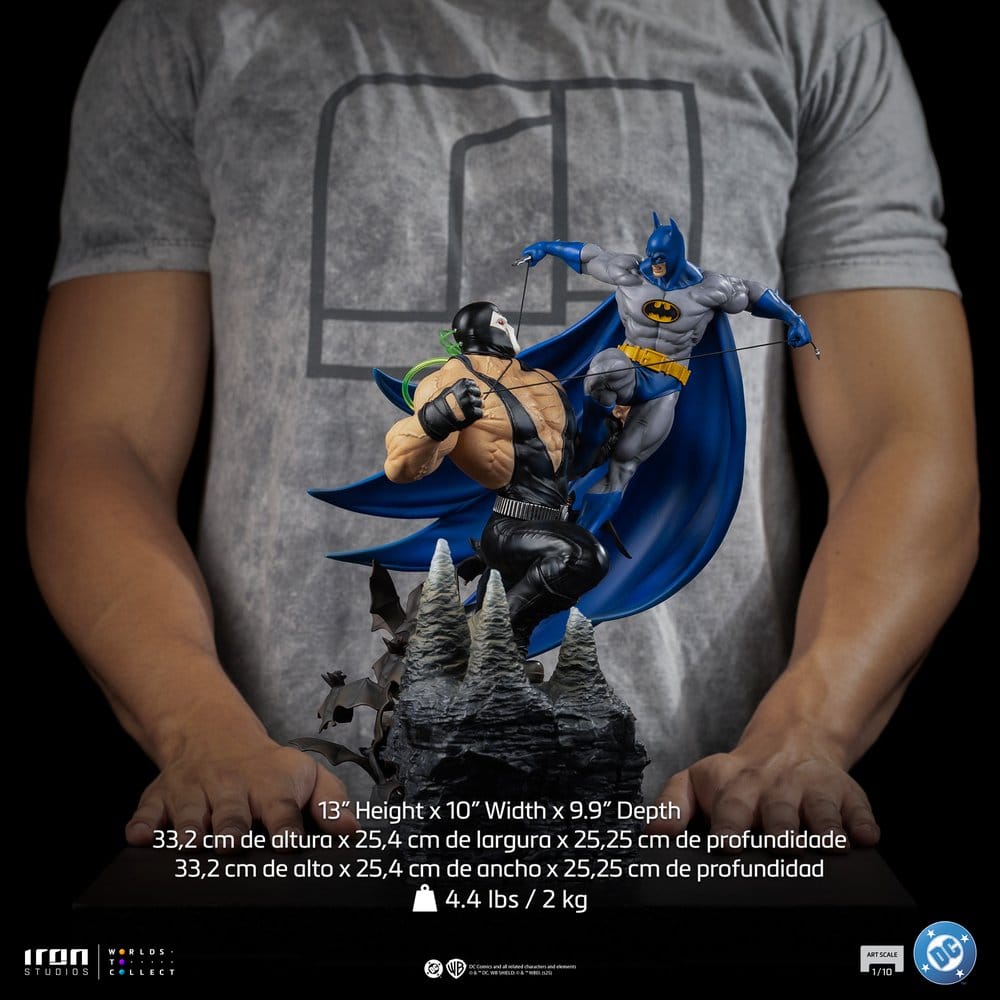 DC Comics Diorama Batman vs Bane Art Scale 1/10 – 33 cm