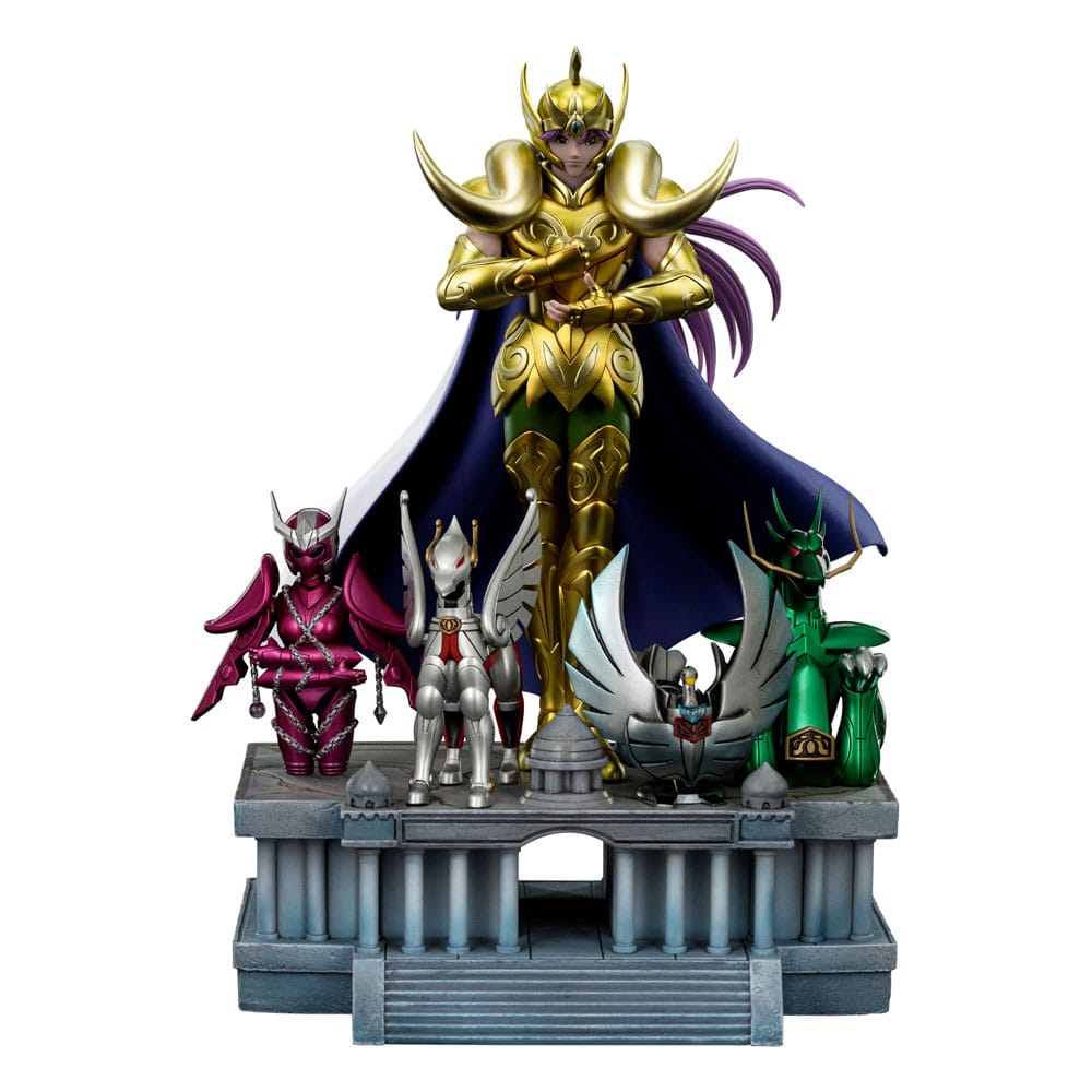 Saint Seiya Art Scale Statua 1/10 Aries Mu Deluxe 27 cm - Iron Studios