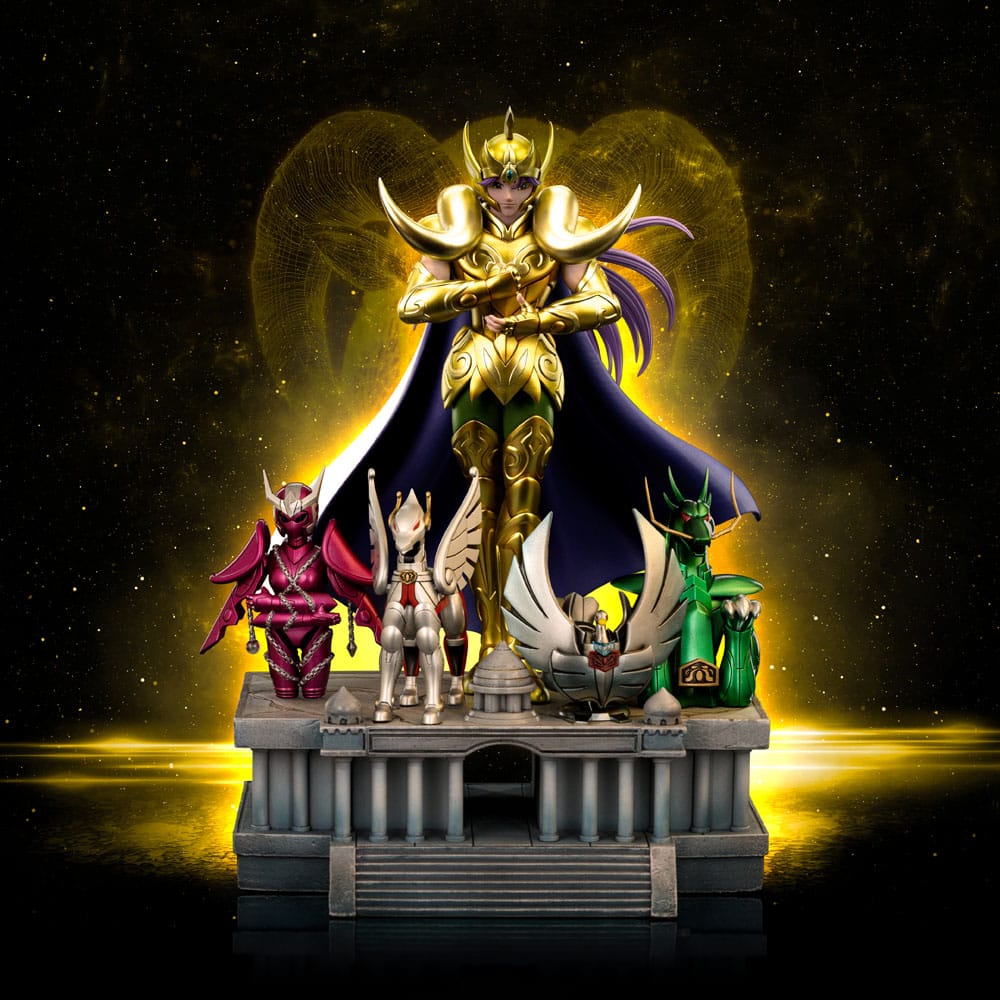 Saint Seiya Art Scale Statua 1/10 Aries Mu Deluxe 27 cm - Iron Studios