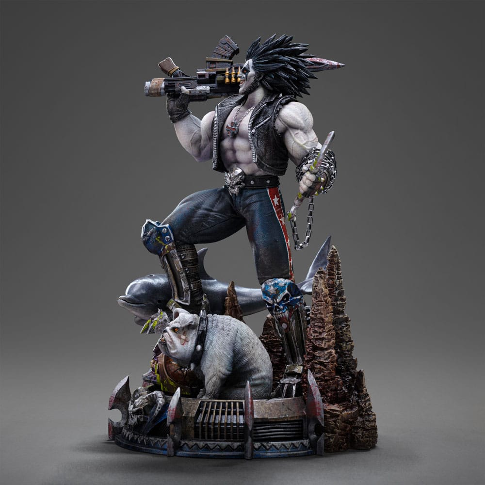 DC Comics Art Scale Statue 1/10 Lobo Unleashed 24 cm Iron Studios