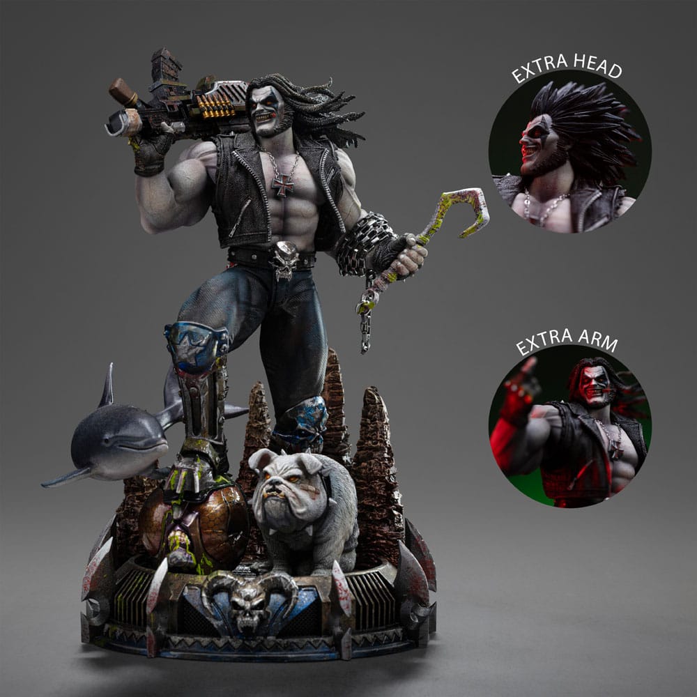 DC Comics Art Scale Statue 1/10 Lobo Unleashed 24 cm Iron Studios