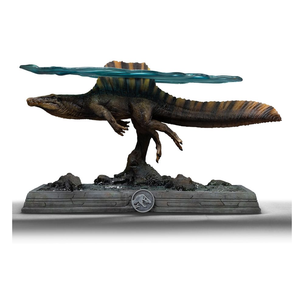 Statua Spinosaurus Jurassic World Icons Iron Studios 18 cm