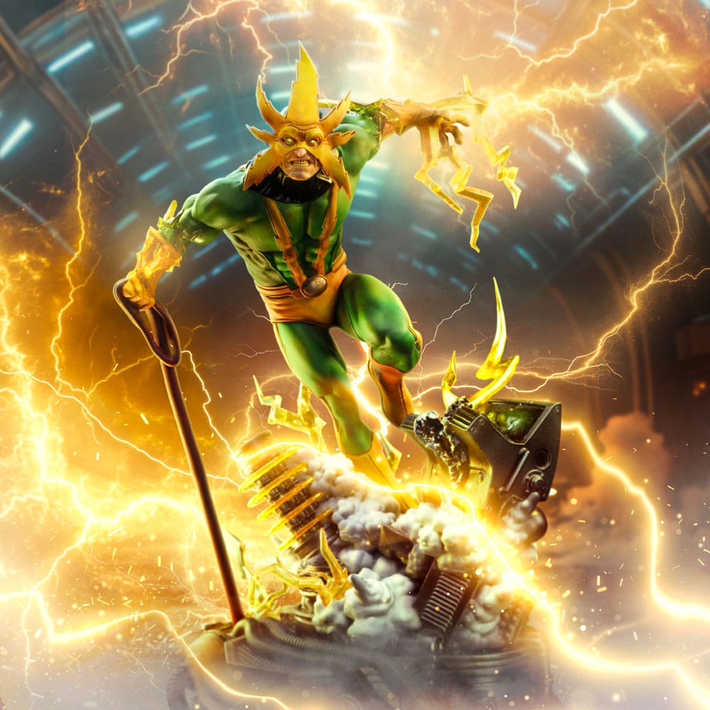 Spider-Man vs. Villains Diorama BDS Art Scale Statua 1/10 Electro 25 cm - Iron Studios