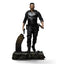 Statuetta Punisher in resina scala 1/10 da Daredevil: Born Again, Iron Studios, 21 cm