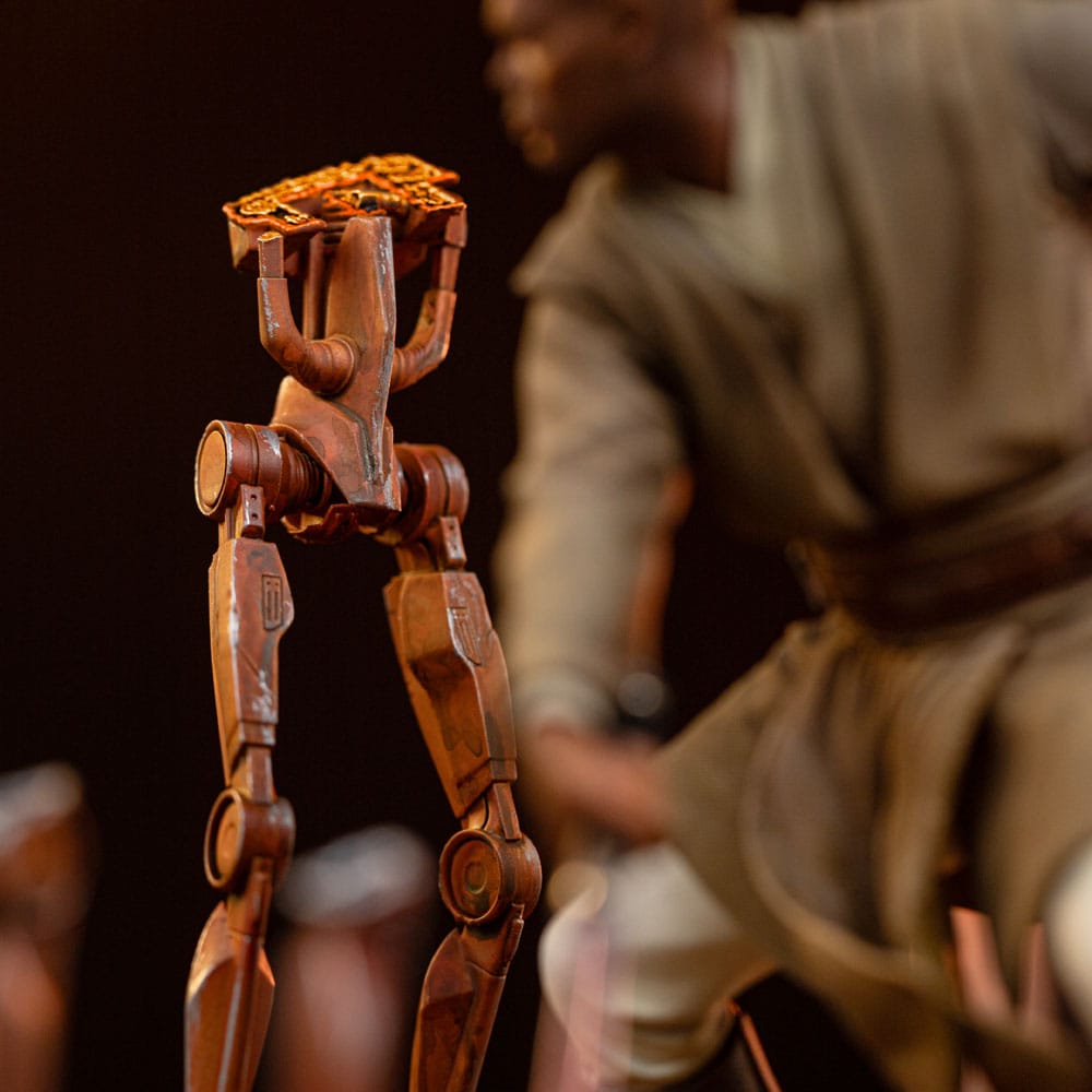 Star Wars Art Scale Statue 1/10 Mace Windu 18 cm Iron Studios