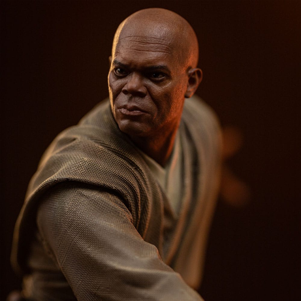 Star Wars Art Scale Statue 1/10 Mace Windu 18 cm Iron Studios