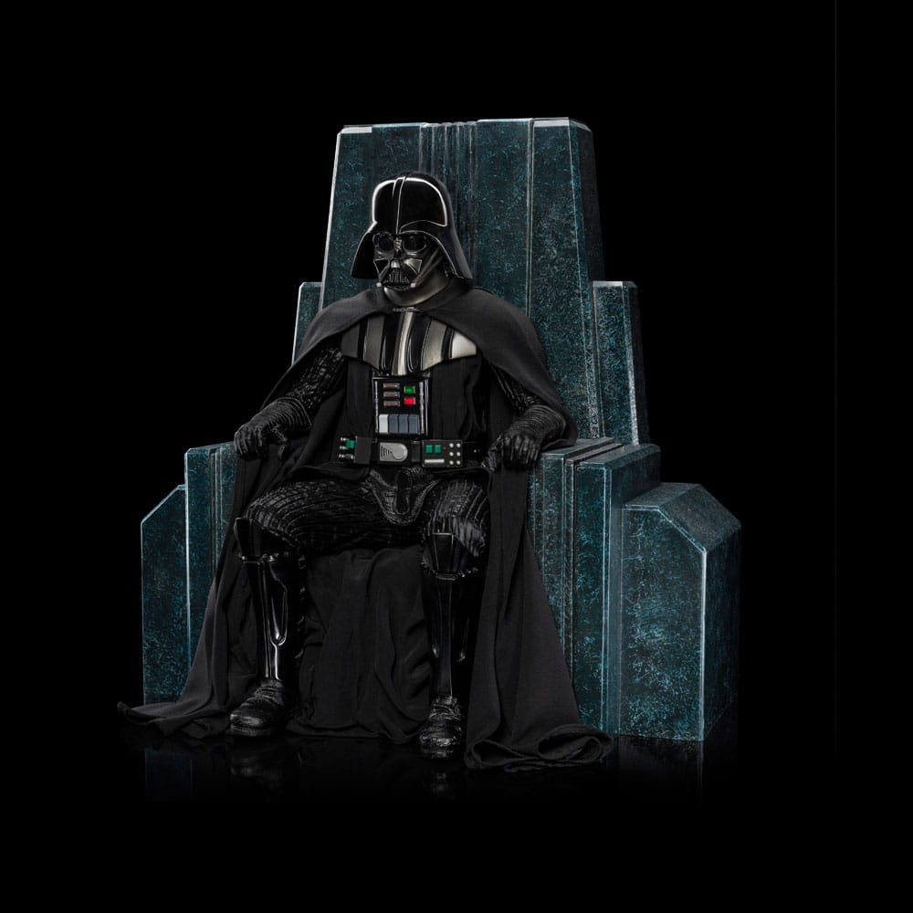 Star Wars Art Scale Statua 1/10 Darth Vader sul Trono 18 cm - Iron Studios