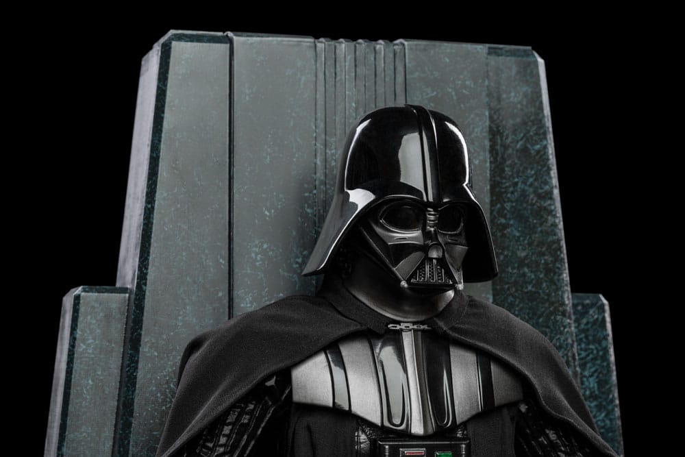 Star Wars Art Scale Statua 1/10 Darth Vader sul Trono 18 cm - Iron Studios