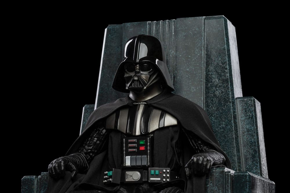 Star Wars Art Scale Statua 1/10 Darth Vader sul Trono 18 cm - Iron Studios