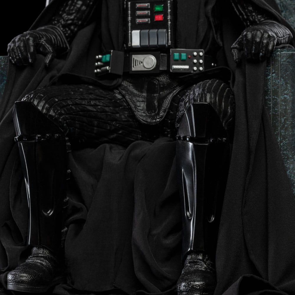Star Wars Art Scale Statua 1/10 Darth Vader sul Trono 18 cm - Iron Studios