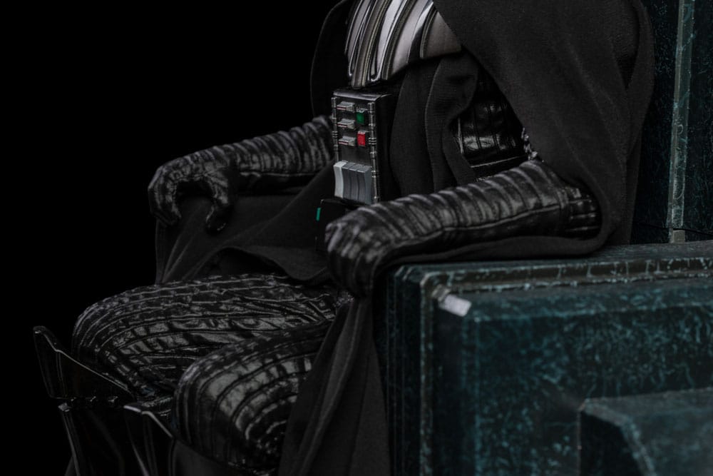 Star Wars Art Scale Statua 1/10 Darth Vader sul Trono 18 cm - Iron Studios