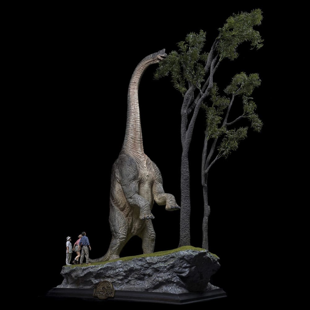 Statua Jurassic Park Demi Art Scale 1/10 Welcome to the Jurassic Park Special Edition 80 cm Iron Studios