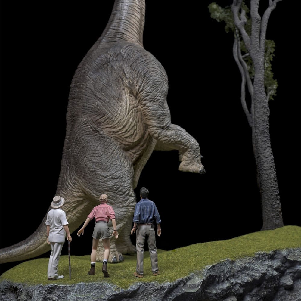 Statua Jurassic Park Demi Art Scale 1/10 Welcome to the Jurassic Park Special Edition 80 cm Iron Studios