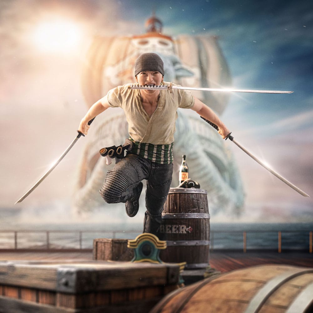Statua Zoro One Piece Art Scale 1/10 Iron Studios 19 cm