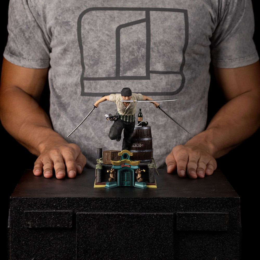 Statua Zoro One Piece Art Scale 1/10 Iron Studios 19 cm